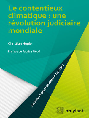 cover image of Le contentieux climatique